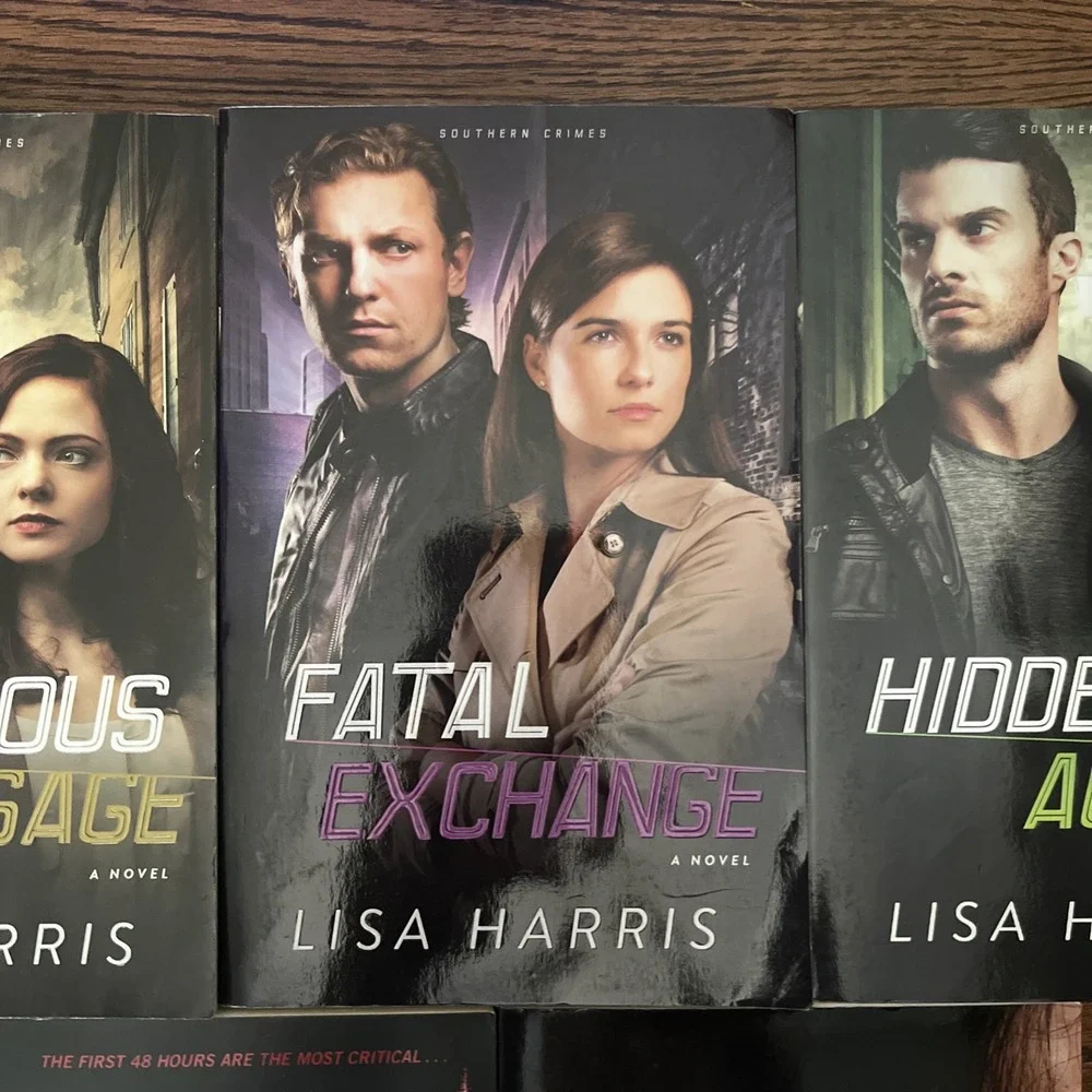 Lisa Harris‎ Book Lot 5 Nikky Boyd Southern Crime Series Suspense Thriller